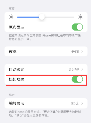 衢州苹果授权维修站分享iPhone轻点无法唤醒怎么办