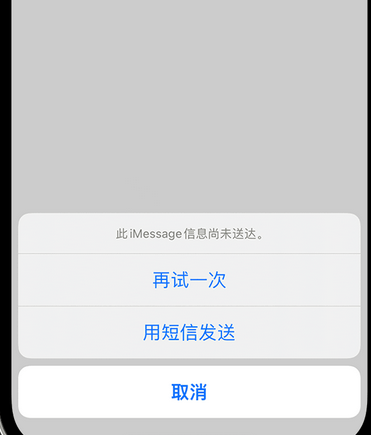 衢州apple维修iPhone上无法正常发送iMessage信息